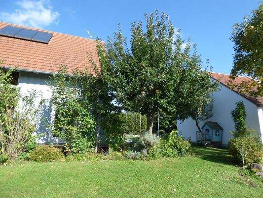 Liebevoll angelegter Garten.....