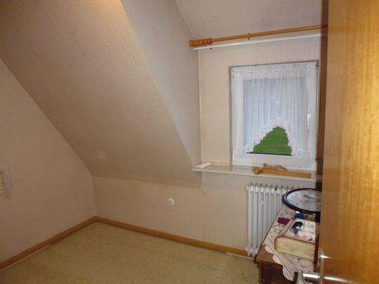 Schlafzimmer in der Einliegerwohnung