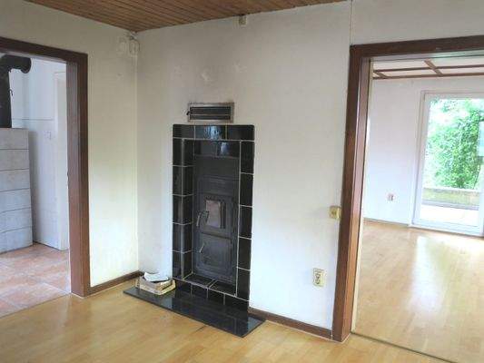 Feuerstelle vom Kachelofen