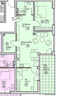 Wohnung 15