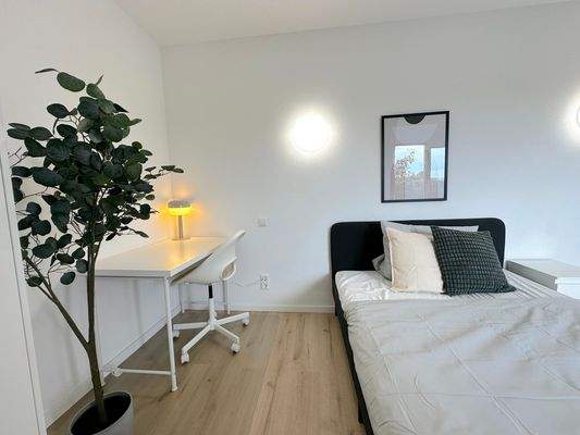 Modernes Penthouse-Zimmer