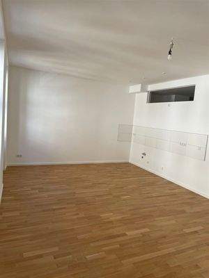 offen Küche mit Wohnbereich