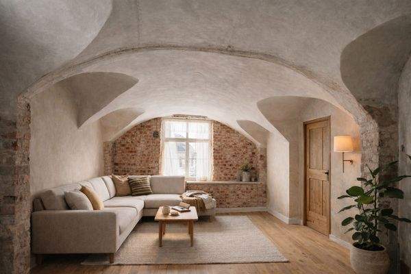 Wohnzimmer Hell (KI-Generiert)