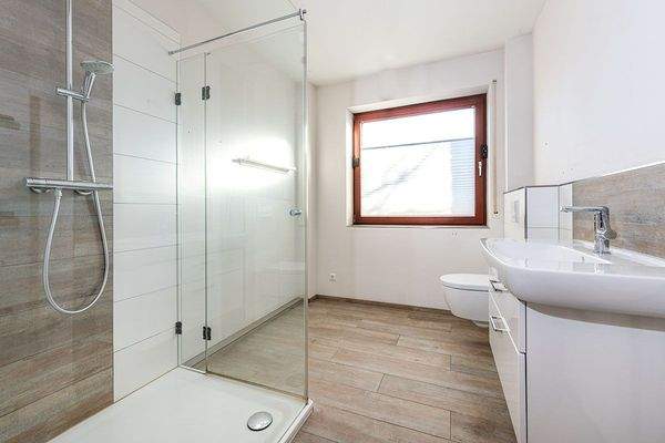 attraktives Duschbad