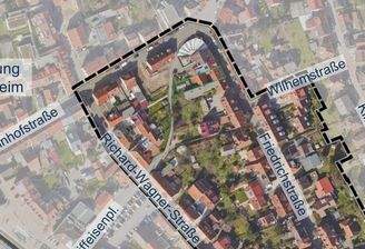 Grün: Grundstück Flur 474