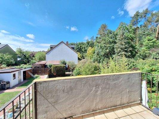 Balkon vom Schlafzimmer Obergeschoss