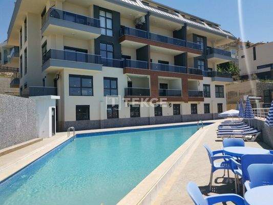 Mediterranean View Apartments within Complex in Kargıcak
