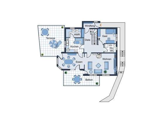 Grundriss Erdgeschoss