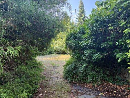 Hinterer Grundstücksbereich