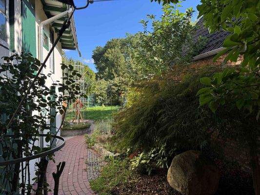 Der Weg in den Garten