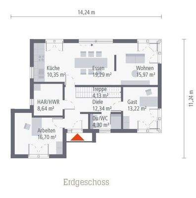 MH Werder Grundriss EG