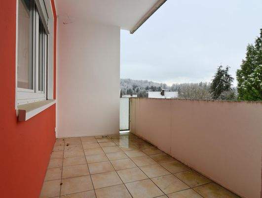 Loggia mit Westausrichtung