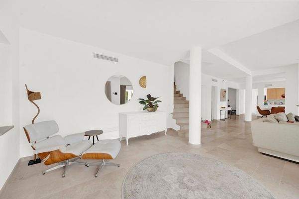 Entrance of the villa