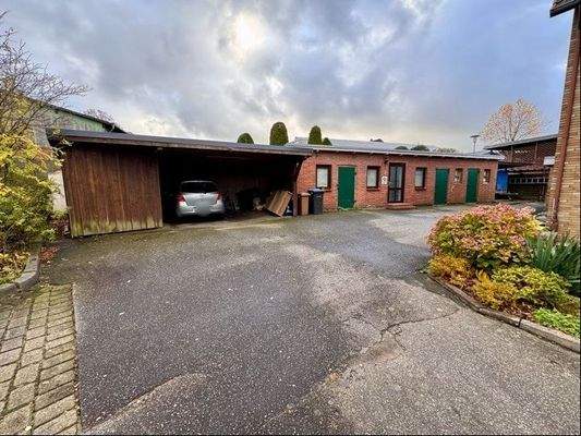 Werkstatt/Carport