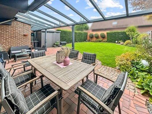 überdachte Terrasse Ansicht 2