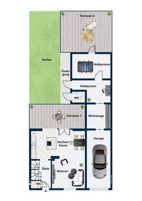 Grundriss Erdgeschoß