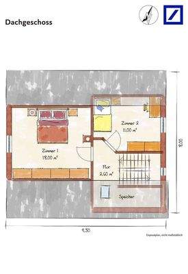 Grundriss Dachgeschoss