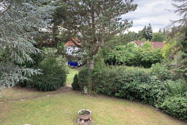 Blick über die beiden Grundstücke