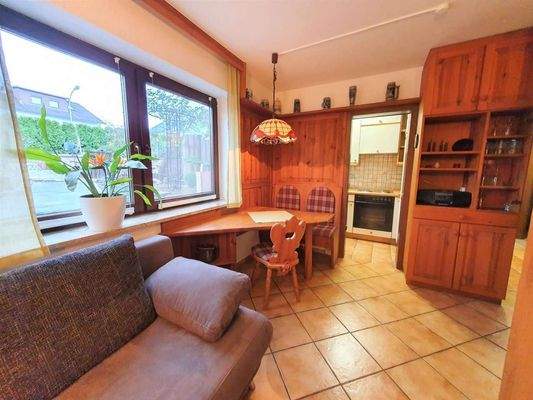 Wohnen/Essen mit Blick in die 