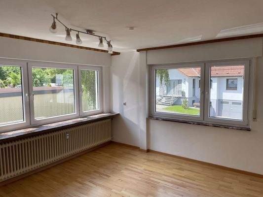 Wohnzimmer nach Süd und West