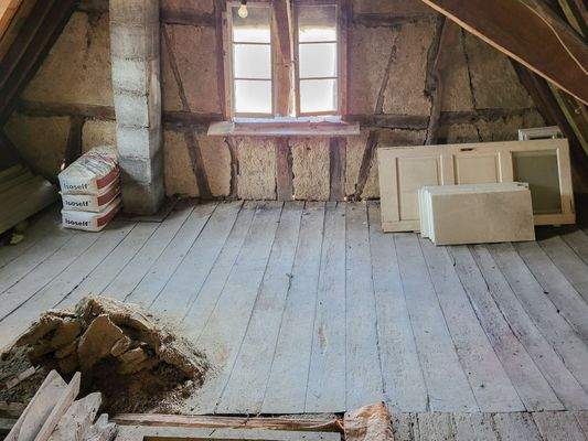 Dachboden ausbaufähig