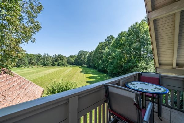 Schöner Weitblick vom Balkon