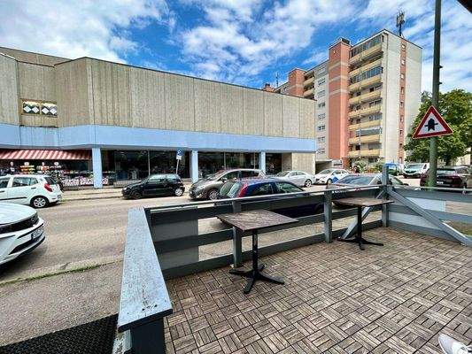 Terrasse für Gastrobereich