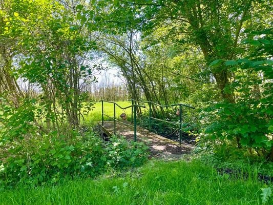 Brücke zum Obstgarten