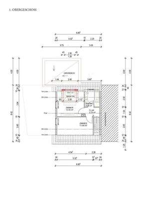 Grundriß Obergeschoß