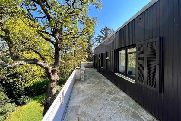 Dachterrassenbereich beim Schlafzimmer