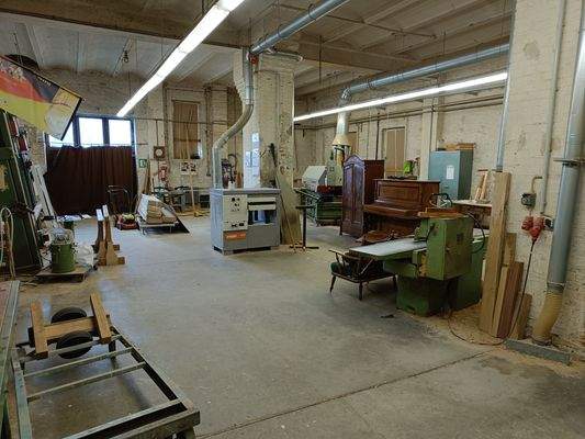 Erdgeschoss Produktion Anbau