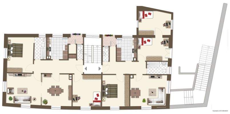 Grundriss Visualisierung_1. OG