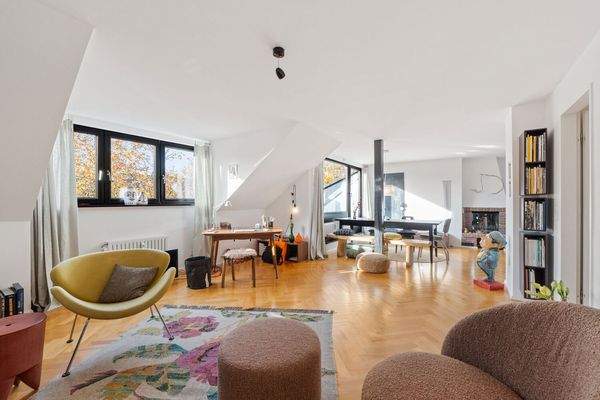 Wohnbereich - weiterer Blick