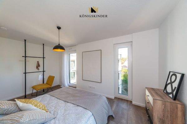 Schlafzimmer Musterwohnung