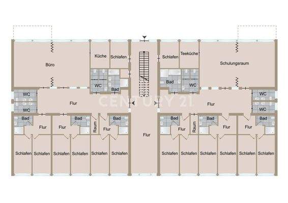 Grundriss Gebäude 2 EG