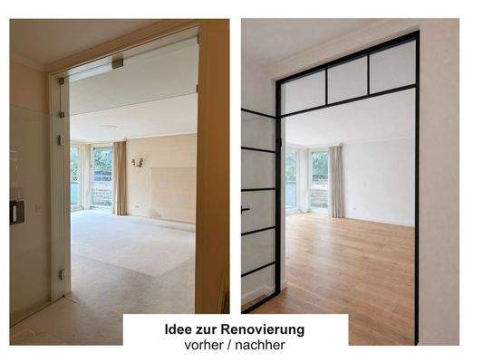 RenovierungsIdee vorher nachher (AI)