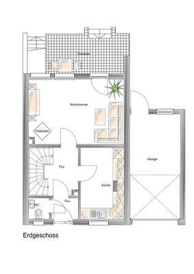 - Grundriss Erdgeschoss -