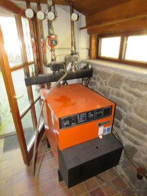 Öl-Zentralheizung im Haupthaus 
