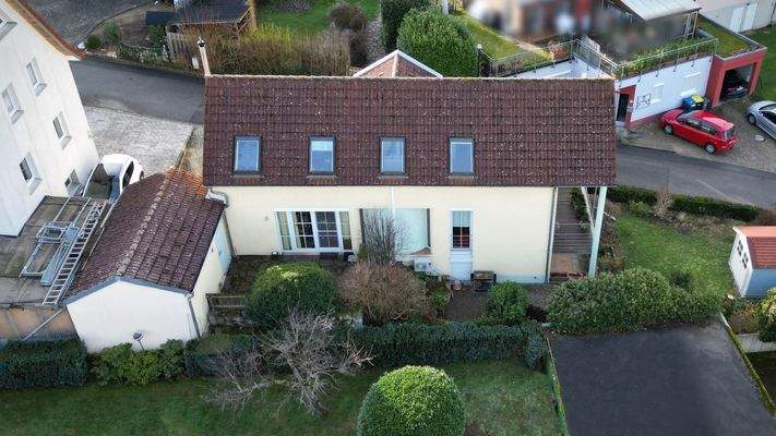 Nord-Ost-Ansicht des Hauses