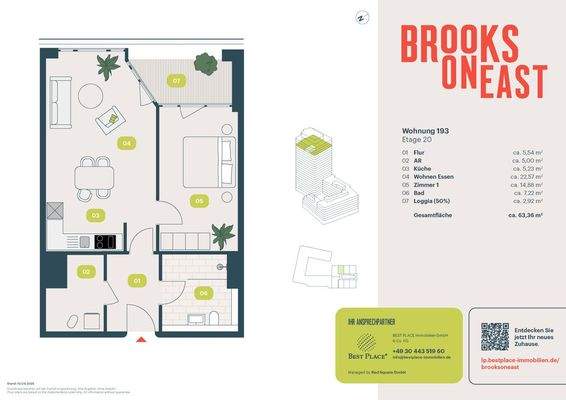 Vertriebsgrundriss WE193