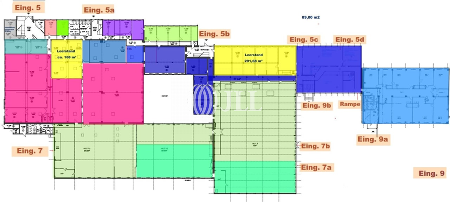 Übersicht Erdgeschoss Gebäude 