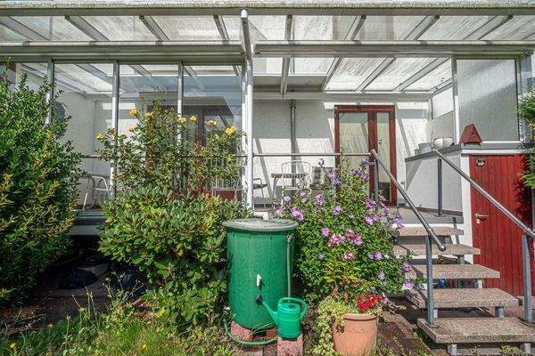 überdachte Terrasse