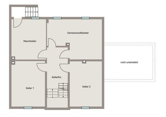 Grundriss Keller