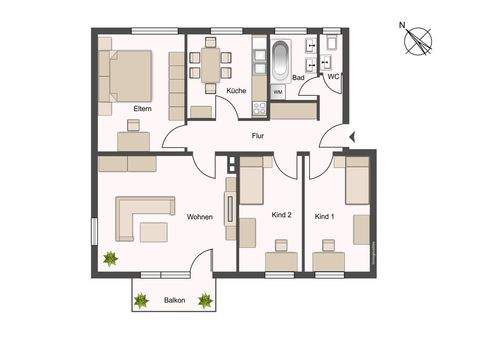 Neusäß / Steppach Wohnungen, Neusäß / Steppach Wohnung kaufen