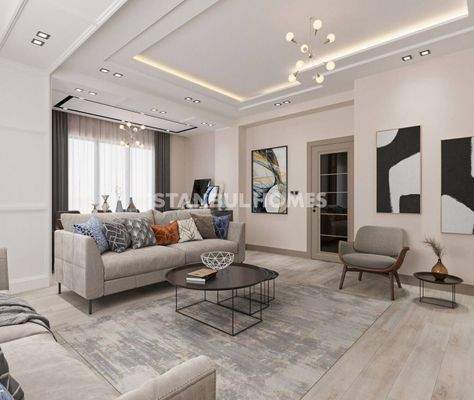 Elegant Flats in a Complex with Extensive Amenities in Uskudar