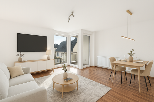 Wohnzimmer Möbliert