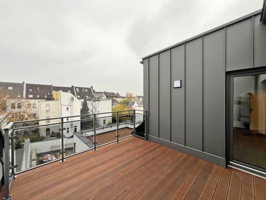 Dachterrasse Teilansicht