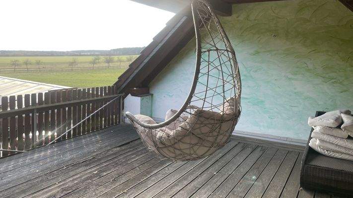 Überdachte Terrasse