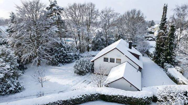 Vogelperspektive Winter