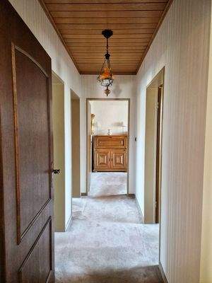 Flur zu den Schlafräumen